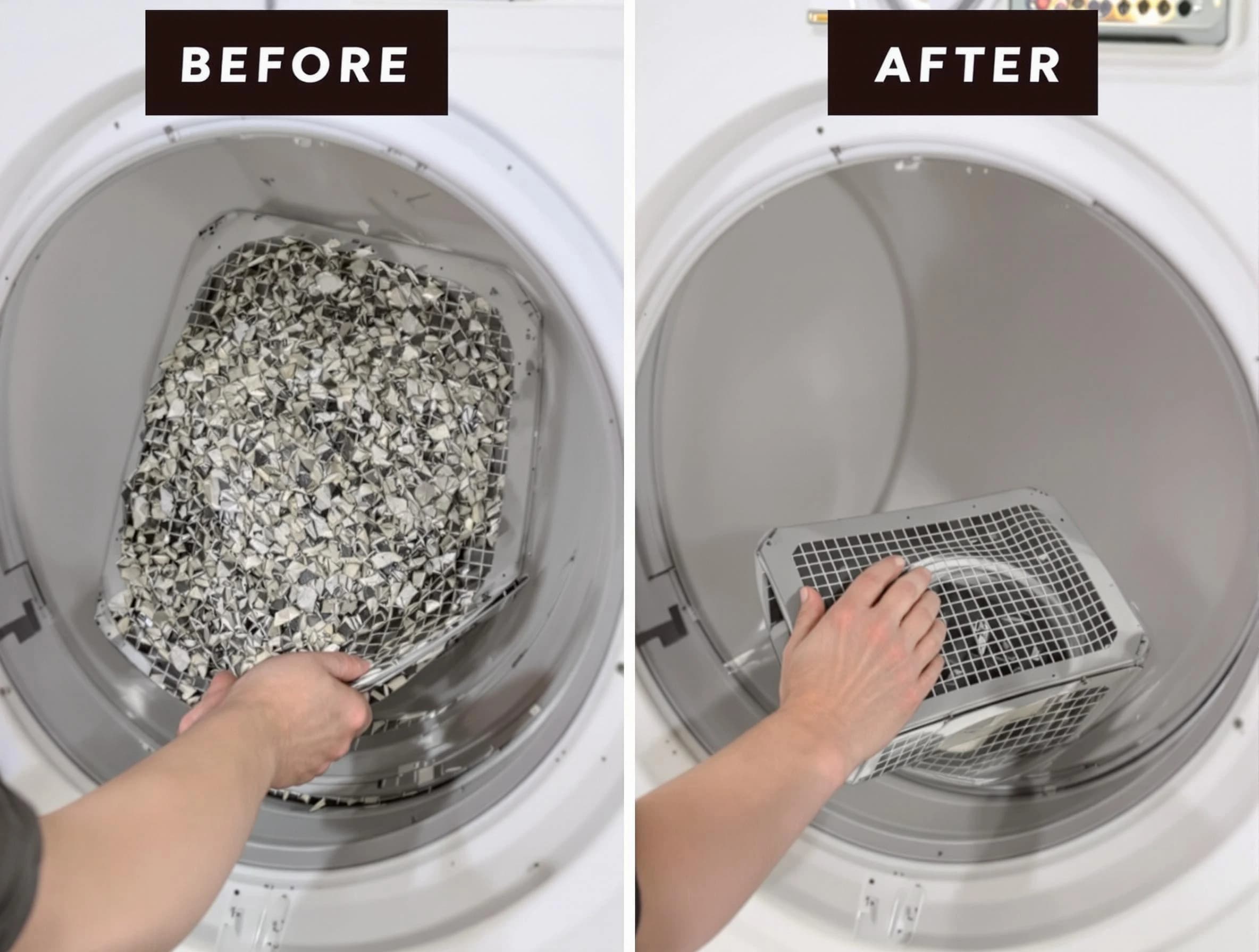 Professional lint trap cleaning by Sherrelwood Dryer Vent Cleaning in Sherrelwood