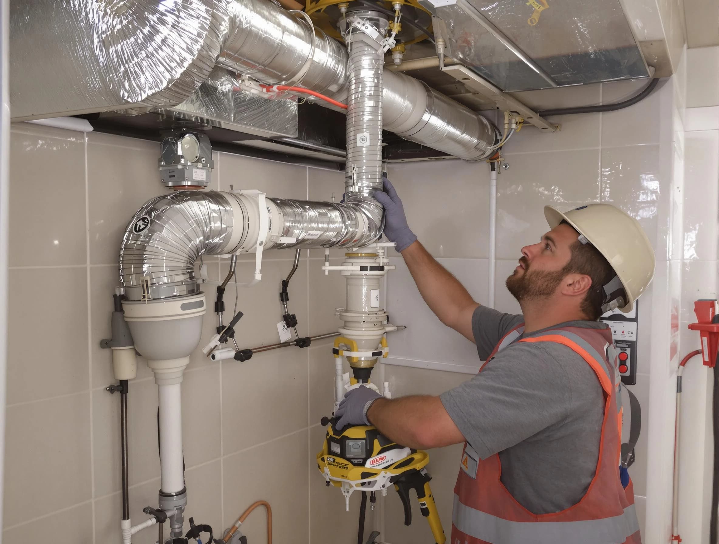 Sherrelwood Dryer Vent Cleaning expert performing professional dryer vent repair and installation in Sherrelwood