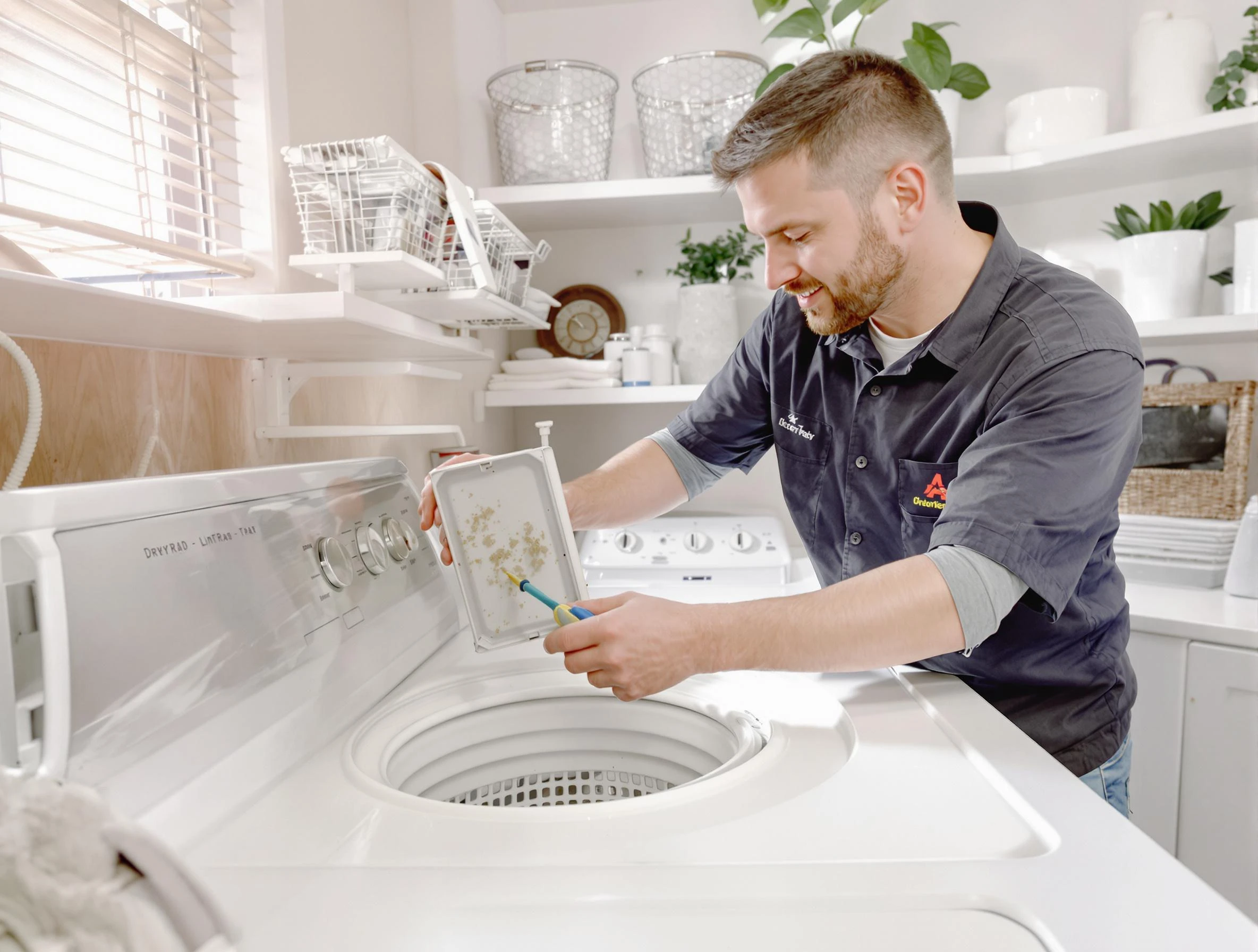 Cleaning Dryer Lint Trap in Westminster, CO